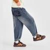 Boys' Washed Loose Straight-Leg Jeans