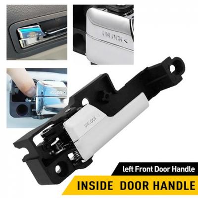 Fit Ford 2006-2012 Fusion Front Ide Handle Door Inner Chrome Left Driver Side