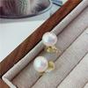 French Style Mantou Pearl Earrings Light Luxury Retro Ear Clip Trendy French Ear Ctud  Women