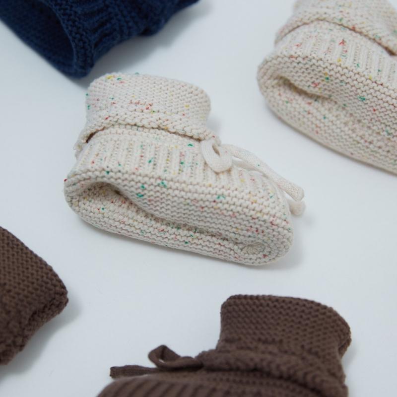 Handicraft Knitted Thermal Baby Shoes Soft First Walking Shoes for Baby Infant Prewalker Shoes Footwear Breathable