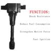 6pcs Set For NISSAN QUEST 2013 3.5L V6 MURANO PATHFINDER TEANA INFINITI Q50 M35 2008 22448JA10C Ignition Coil Spark Plug Kit