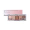 Contour Five-Color Brown Matte Eyeshadow Palette for Beginners - Earth Tone Base & Daily Shading