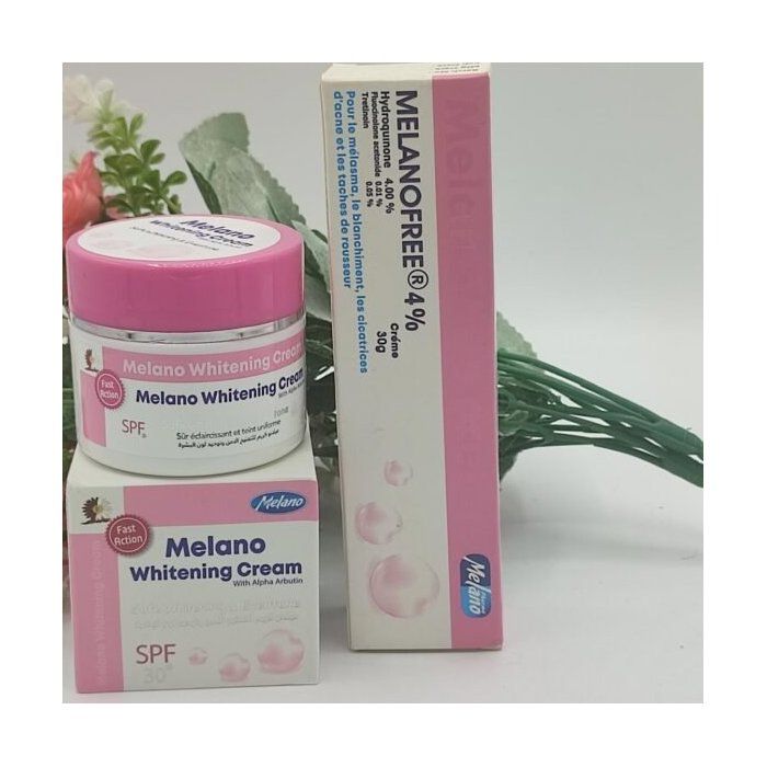 Mela No Free Creme Concentré, Demenageurs Des Taches Pour Un Teint Éclatant Et Uniforme