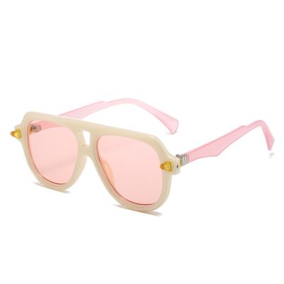 Large Frame Sunglasses Men'S And Women'S Toad Glasses Simple Retro Party Trendy Sunglasses