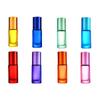 5/10ml Glass Roller Bottle For Essential Oils Aromatherapies Refillable Portable Roll On Container Practical Leakproof Design