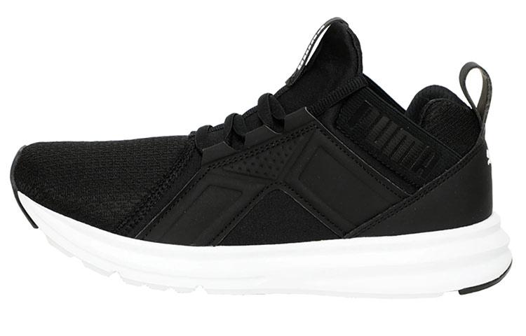 PUMA Enzo Wn Running Shoes Black/White Women s 189499-01 35.5