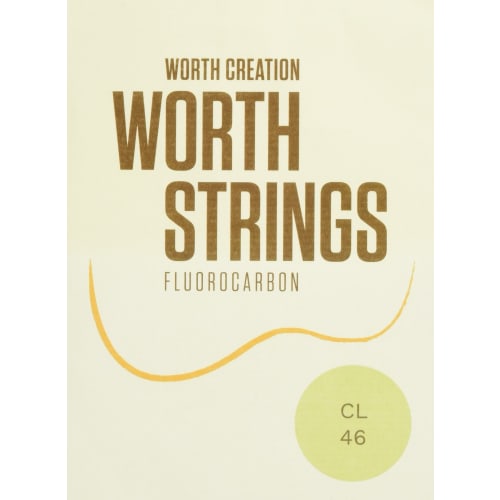

Worth Strings CL Ukulele Strings, Clear Light, 46-inch Fluorocarbon