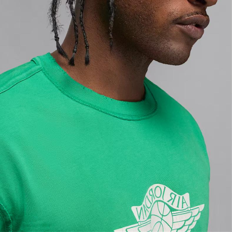 Jordan Rare Air Logo Crew Neck Short Sleeve T-Shirt Men Tops IB3130-324