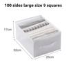 Modern Foldable Clothing Storage Bin With Handles For Bedroom Closet Organization
