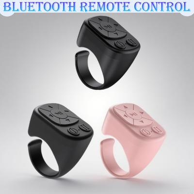Scrolling Ring Wireless Finger Shutter Remote Control Page TurnerMobile Phone Controller Bluetoothcompatible For Home Travel Car