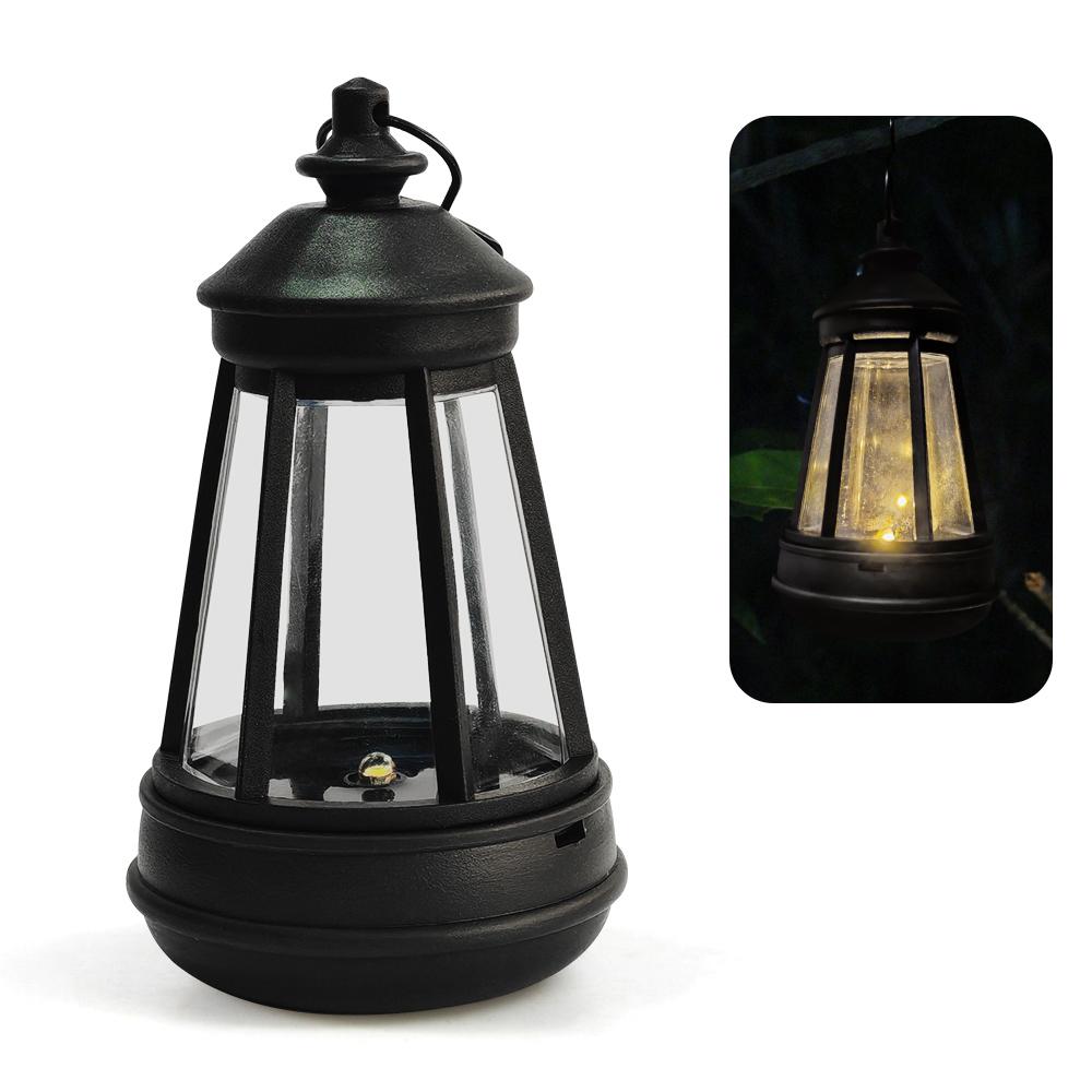 

Retro Kerosene Lamp Waterproof Solar Candle Lantern LED Landscape Courtyard Hanging Lights Outdoor Garden Decoration