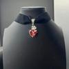 Gothic Punk Velvet Rose Cross Heart Choker Necklace - Y2K Retro Style