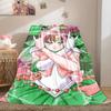 Japanese anime cute cartoon theme Sailor Moon Tsukino Usagi blanket suitable for home beds, sofa covers, office nap, outdoor warm blankets O12