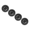 4pcs Suitcase Wheels Replacement Durable Silent PVC Swivel Luggage Caster Wheels Repair