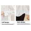 2026 Spring and Autumn New Women's Casual Solid Color Simple Long Sleeve Shirt Top