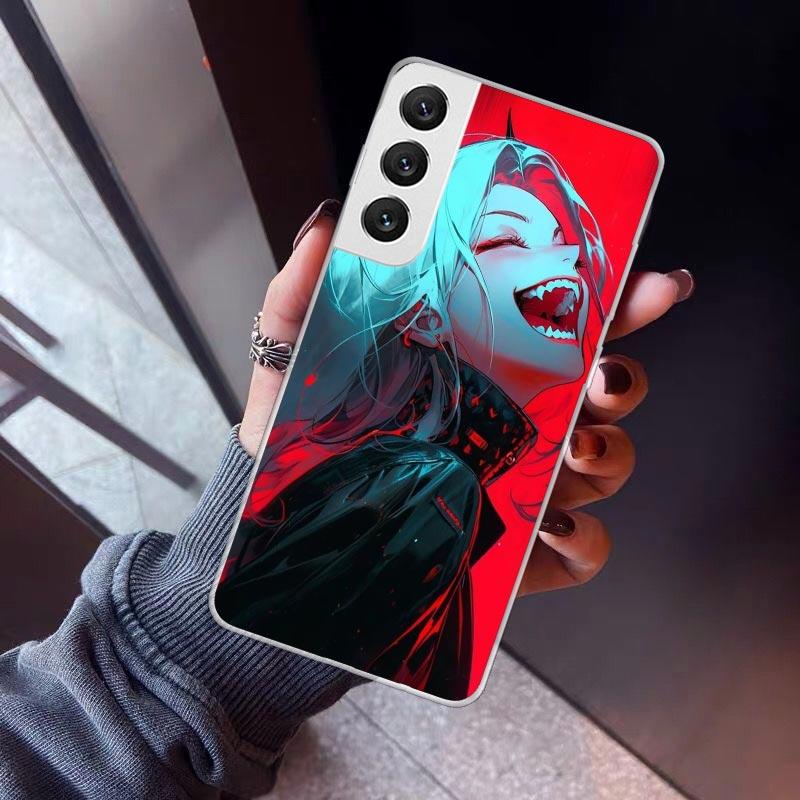 Crazy Gothic Japan Anime Girls Phone Case For Samsung Galaxy S26 S25 Edge S24 S23 Ultra S22 Plus S21 S20 FE Soft TPU Back Cover