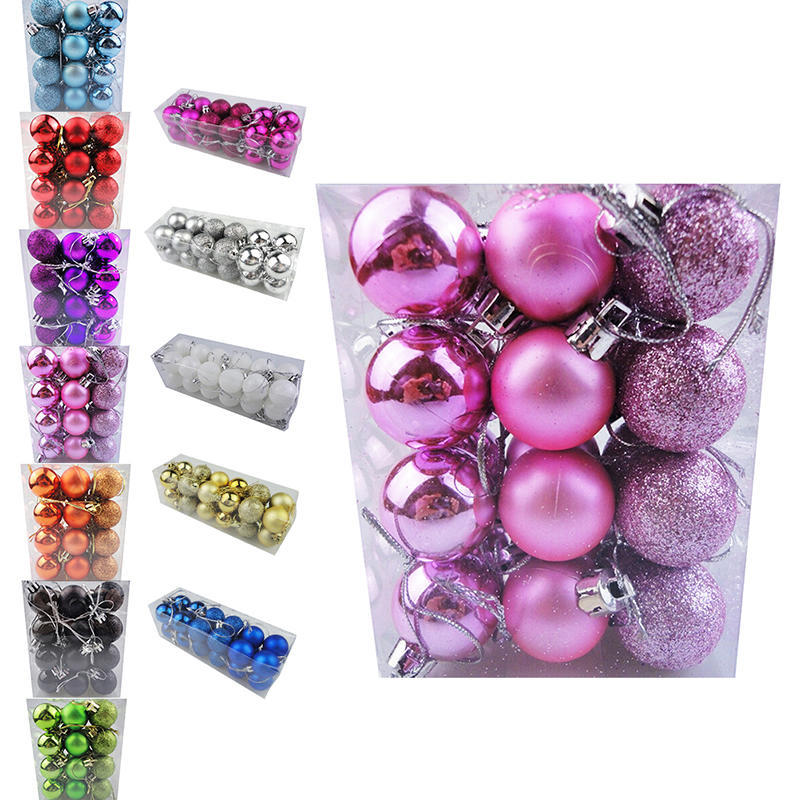 

Привлекательный и прочный 30см Рождественская елка Шар Безделушка Висячая партия Украшение украшения