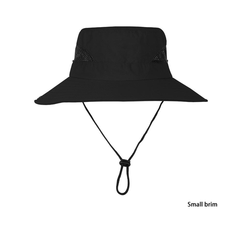 Однотонная сетчатая панама с узкими полями, унисекс, водонепроницаемая, кепки-боб, хип-хоп, горрос, мужская, женская, панама, пляжная, для рыбалки, буни, шляпа от солнца