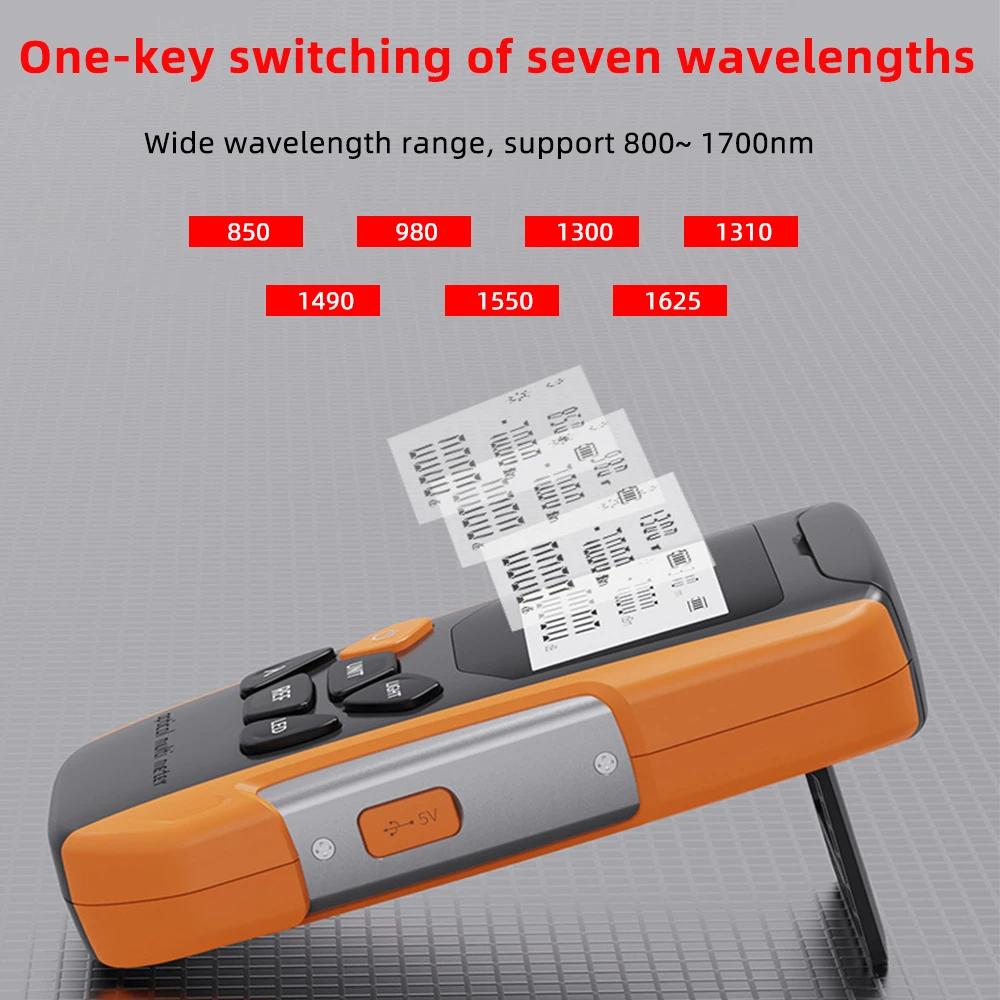 Multifunction Optical Power Meter G90 USB Charging Visual Fault Locator Fiber Optic Fiber Tester Professional Digital Multimeter