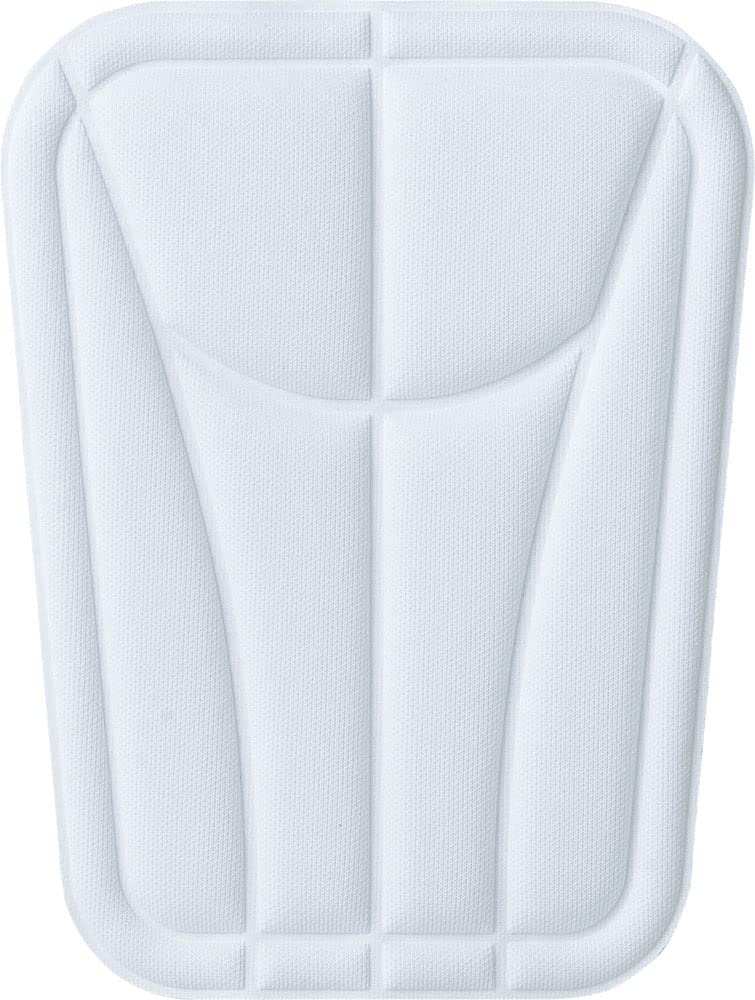 ZETT Baseball Sliding Shock Absorbing Knee White PA110K White Pad, Pressure-Fit Pad, (1100) (1100) -