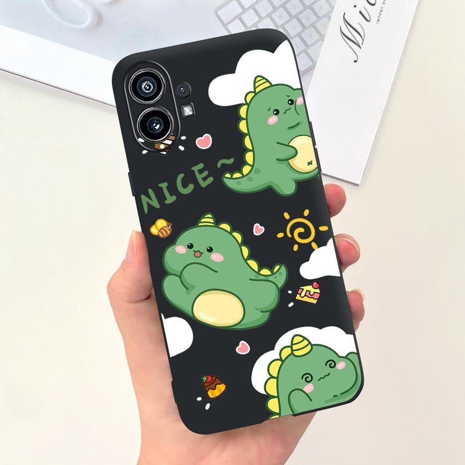 For Nothing Phone 1 Case A063 Cute Fashion Cartoon Cover 6.55'' Soft Silicone TPU Phone Case For Nothing Phone One Phone1 Fundas