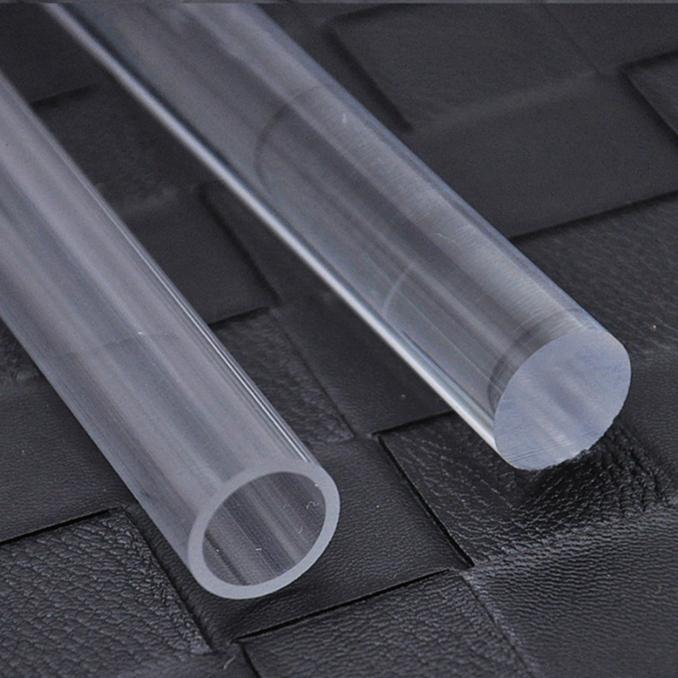 DIY Transparent Clay Stick Solid Hollow Rolling Pin Ultra-light Colored Clay Soft Pottery Roller