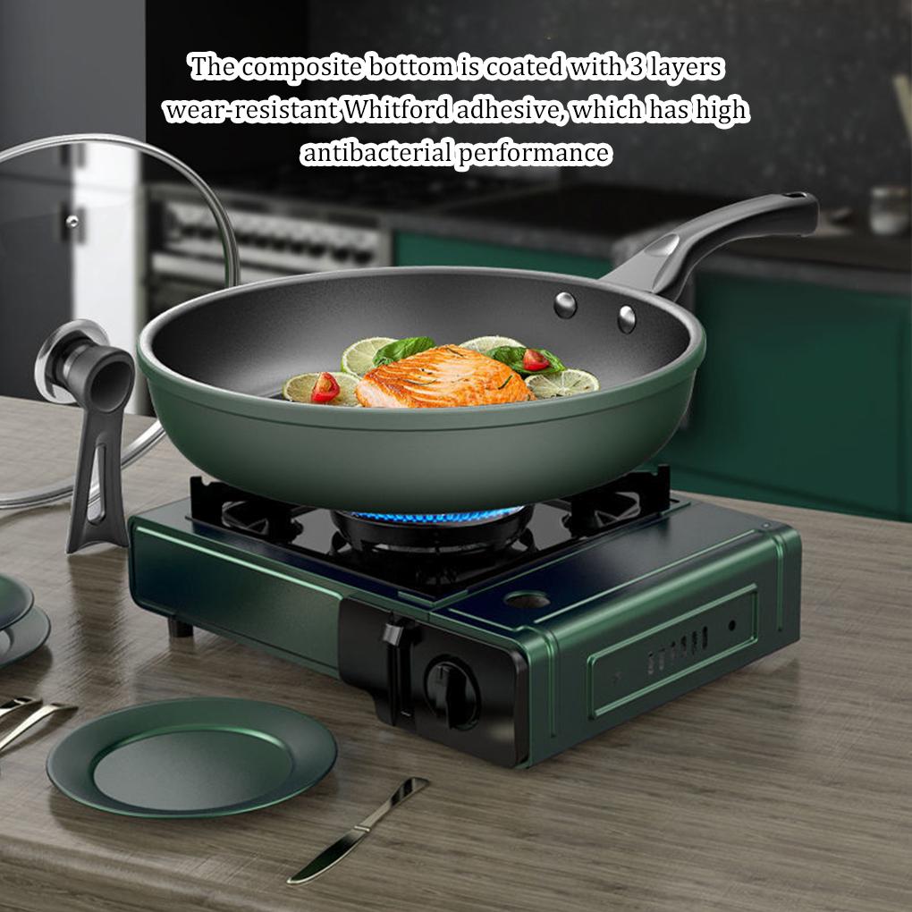 Durable And Efficient Pancake Pan For Various Stoves Oily Fume Frying Fume Frying Pan Frying Pan Wok Non-Stick Pan Steak
