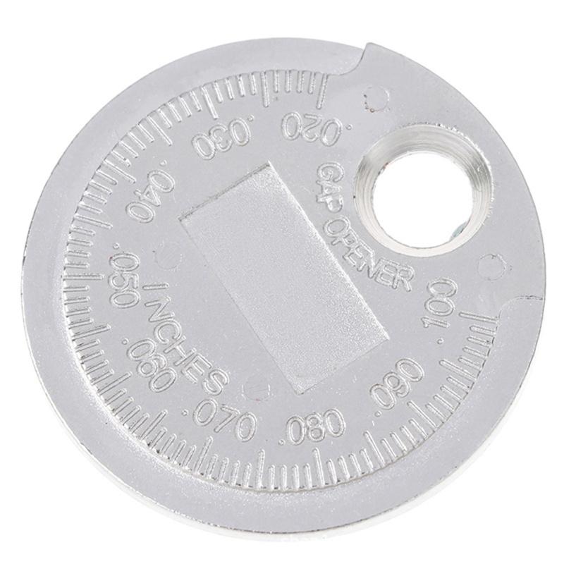 Spark Plug Gap Gauge Measurement Tool Coin-type 0.6-2.4mm Range Measuring Tool