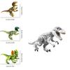 77001 Montagem de Dinossauro DIY Tiranossauro Rex Conjunto de Brinquedo de Blocos de Construção Pequenos Para Meninos