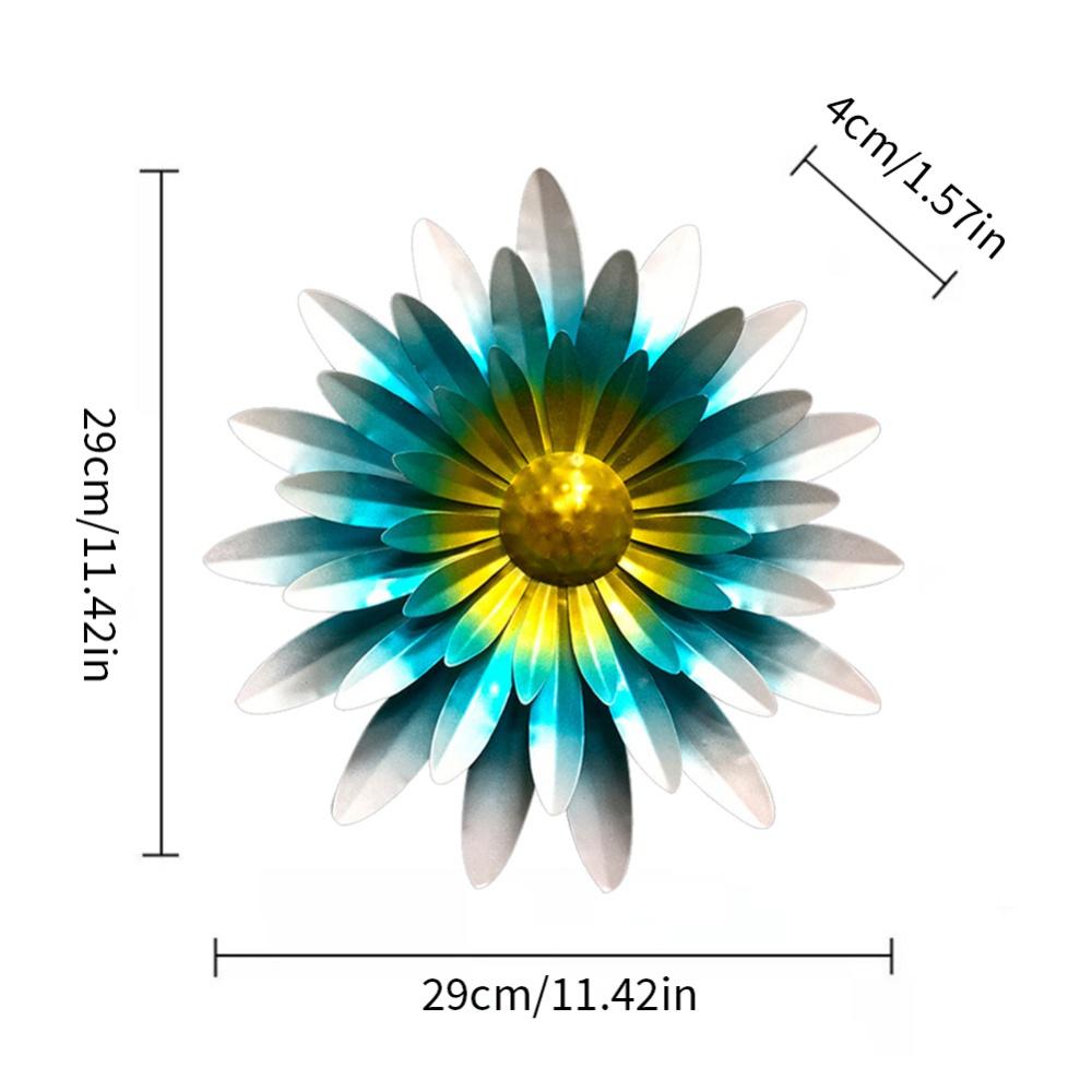 Artificial Flower Indoor Outdoor Bright Colors Wall Decoration Pendant