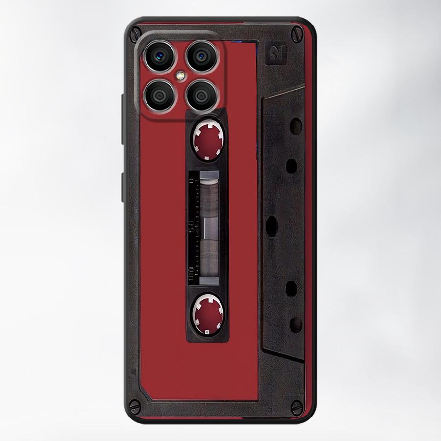 Funda Phone Cover Case for Honor X7 8X X6 X8 X5b 90 Magic5Lite 200 400 Lite 70 X9a Vintage Cassette