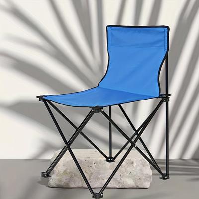 1PC chaise pliante extérieure dossier en tissu Camping et pêche chaise de plage intégrée chaise de pêche Portable étudiant en art chaise pliante de croquis