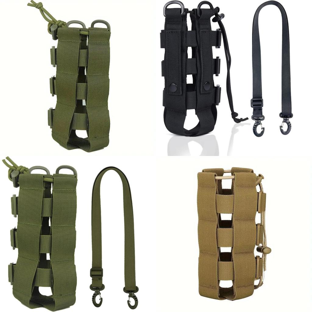 Multifunction Water Cup Sleeve For Camping With Durable Fabric And Carrying Handle