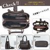 NICOLE & DORIS Women's Shoulder Bag, Retro Style, Stylish with Studs, Divided Shoulder Strap, Water-Repellent PU Leather, FallWinter Brand, Popular