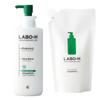 LABOH Shampoo Rinforzante per Cuoio Capelluto 400ml con ricarica 400ml