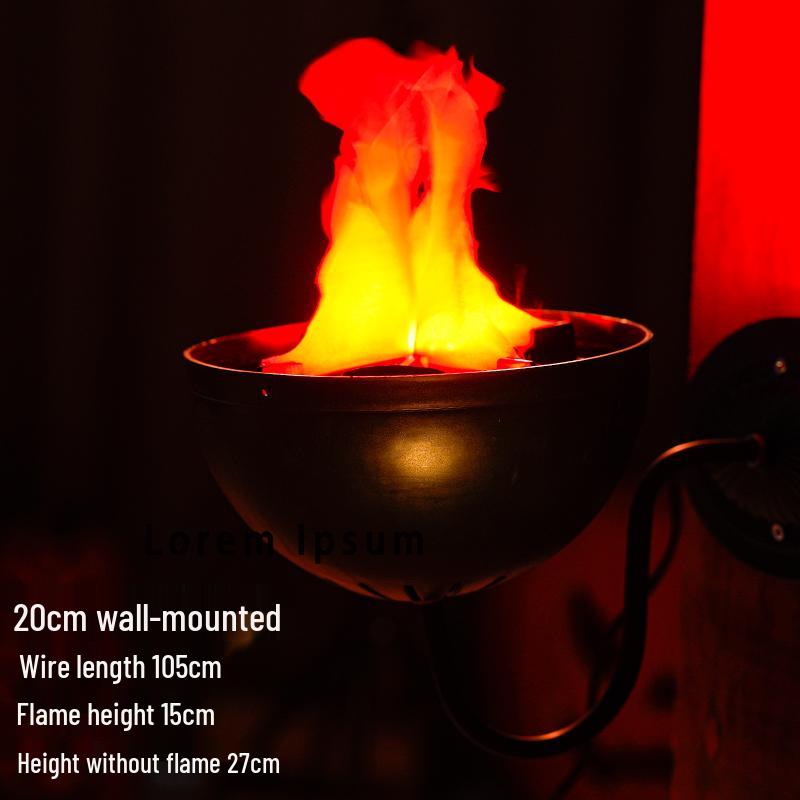 LED Flame Light for Halloween Decor & Party Ambience
