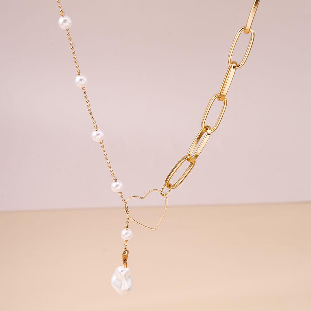 Elegant Water Drop Pearl Choker Necklaces Pendants for Women Girls Party Jewelry Gifts