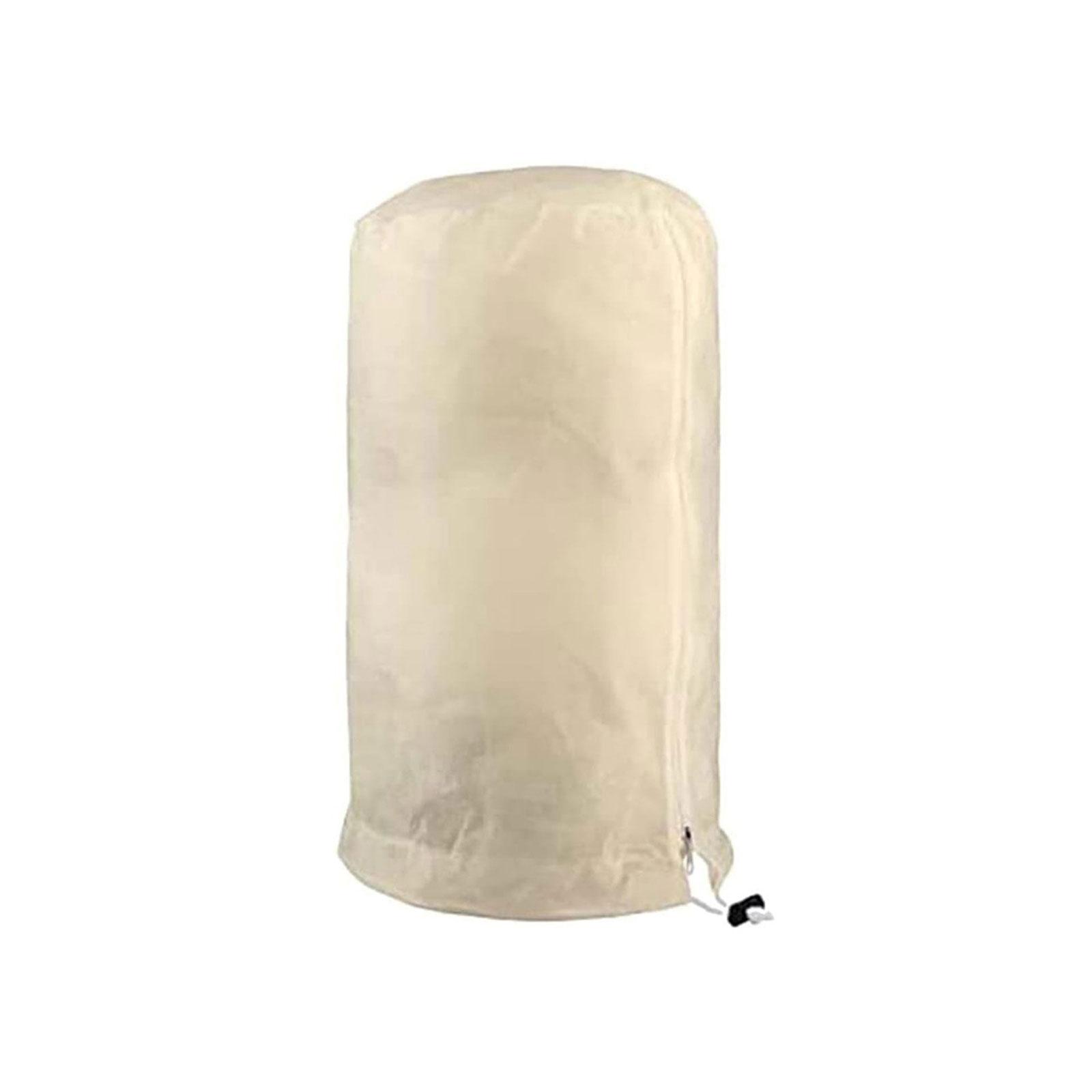 Plant Cold Protections Cover Non-woven Plant Bags Drawstring Zipper Plant Winter 80X100cm béžová