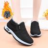 Cotton shoes warm shoes middle-aged and elderly cotton boots piled and thickened snow boots thick-soled comfortable short boots cold-proof
