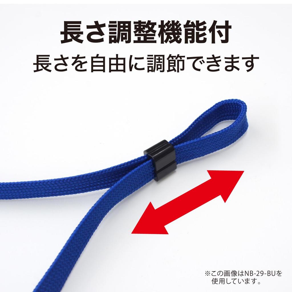 Open Industry Loop Clip Strap Neck Strap Cord Clip Name Tag 10pcs Green NB-29-GN