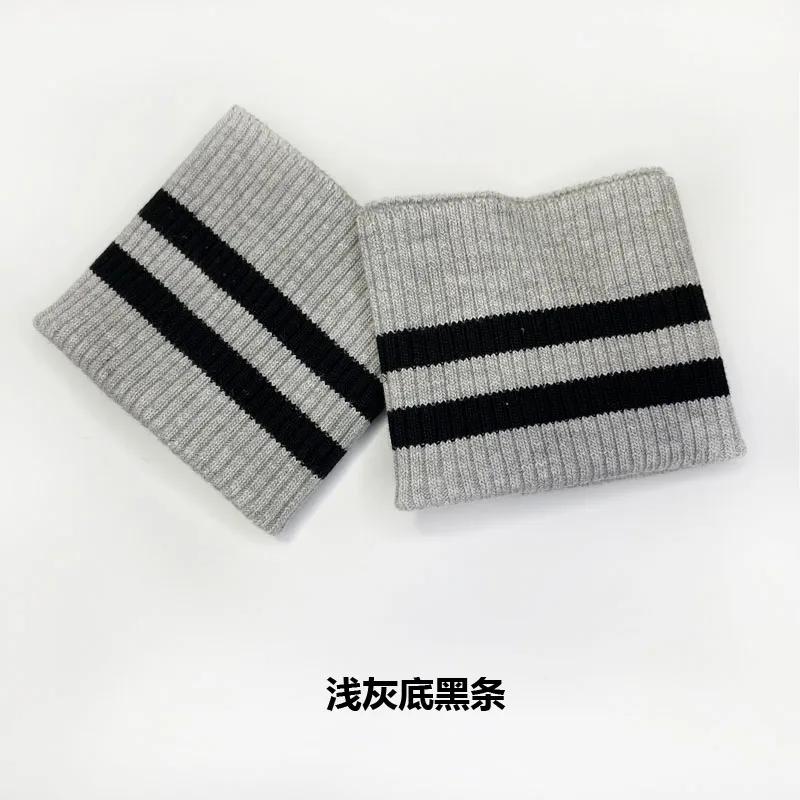 Threaded cuffs lengthening accessories Trouser hem tightening artifact Knitted Cuffs Rib Neckline Fabric Repair Elastic Band