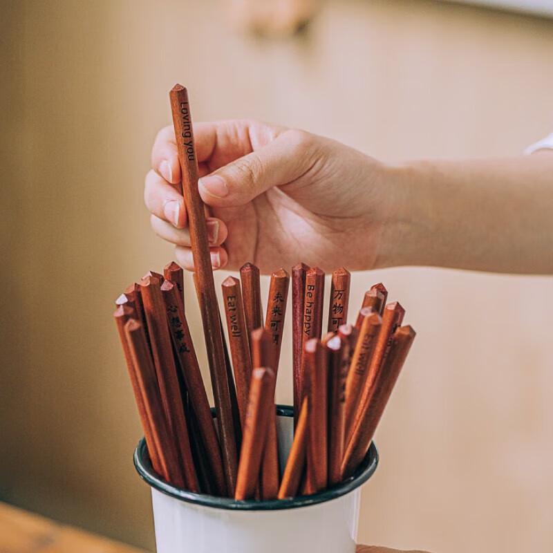 

Shuke Red Sandalwood Chopsticks