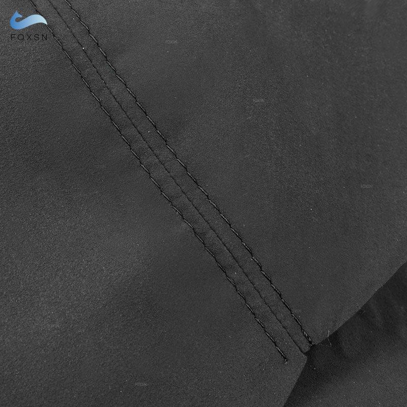 For VW Passat B5 1998 1999 2000- 2005 LHD only 4-doors Car Interior Front Door Armrest Panel Cover Trim Suede Leather black line