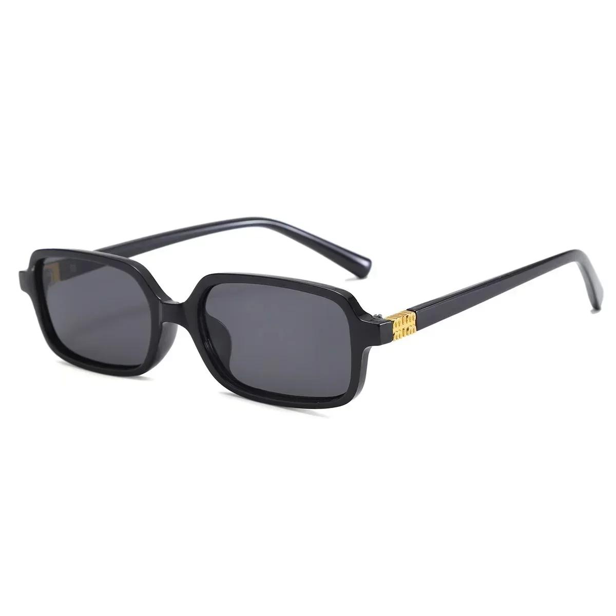 

Women s Trendy and Versatile Square Small-framed Sun Glasses UV400 Sun Protection Travel Street Photography Shades Glasses As the photo