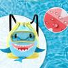 Oxford Cloth Wet Dry Bag Separation Storage Beach Backpack Shark Drawstring Swimming Bag  Men Women