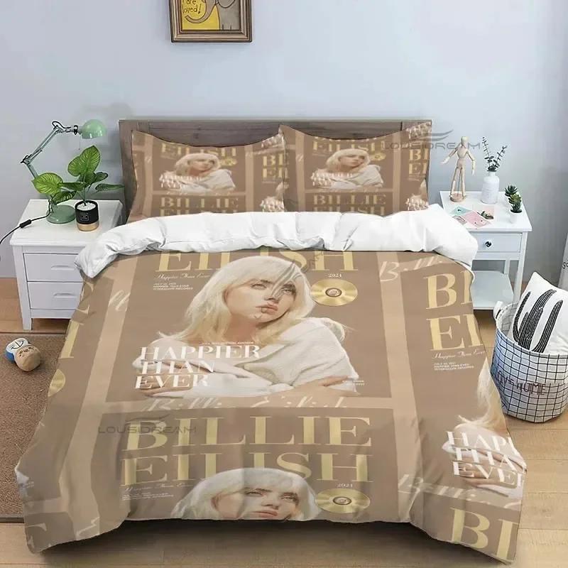 Beliebtes Star B-E Sänger Bettwäsche Set Bettbezug Bettgarnitur Steppdeckenbezug Kissenbezug Daunendecke King Queen Größe Jungen Erwachsenen Bettwäsche Set