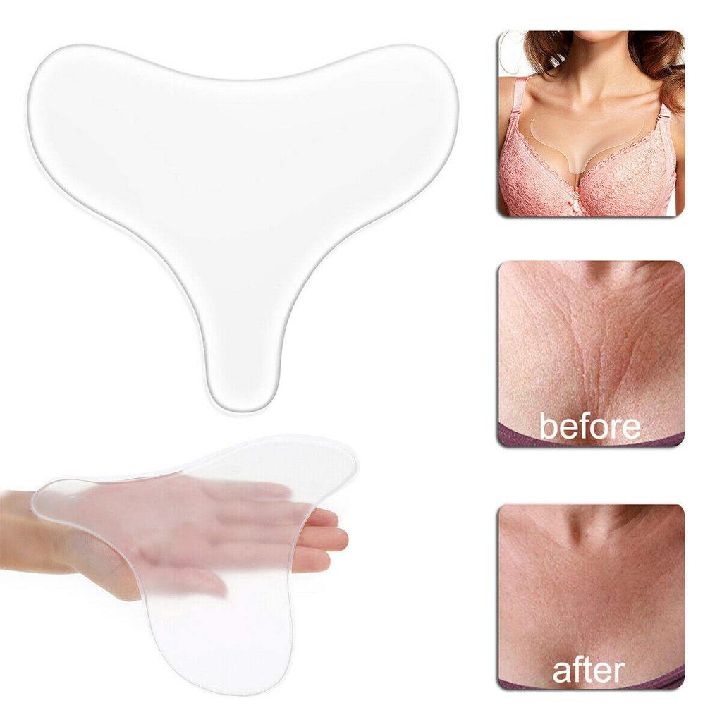Pattine in Silicone per Rughe del Seno Uso Notturno Riutilizzabili Grado Medico Patch Anti-Età per la Cura della Pelle della Bella Addormentata Fabbrica