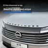 Nissan Land Cruiser Hood Letter Stickers & 3D Metal Emblems