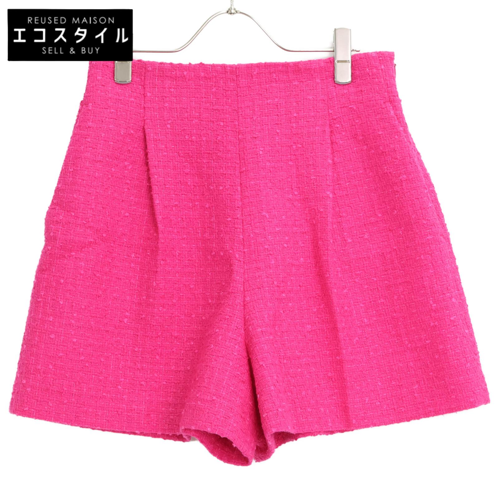 

ESTNATION [31-109-07-020206 Фантазийные твидовые шорты/ Низ 38 розовый б/у