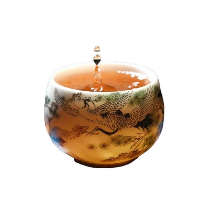 Chaxun Mutton Fat Jade White Porcelain Teacup